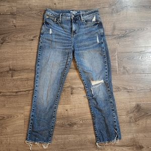 Denizen by Levi's Distressed High Rise Jeans sz 6/w28